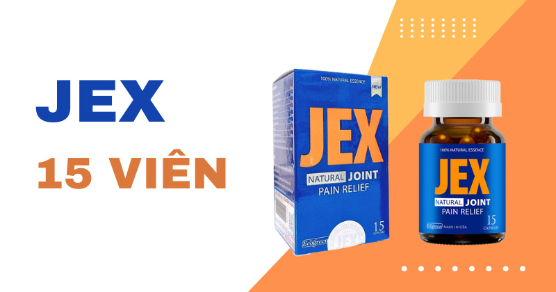 Viên uống JEX 15 viên