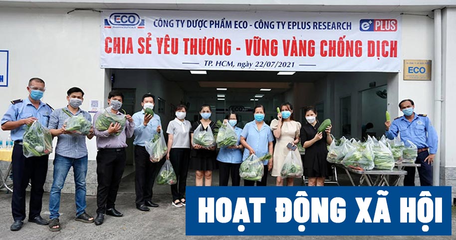 Hoạt động xã hội - Công ty Cổ phần Dược phẩm ECO