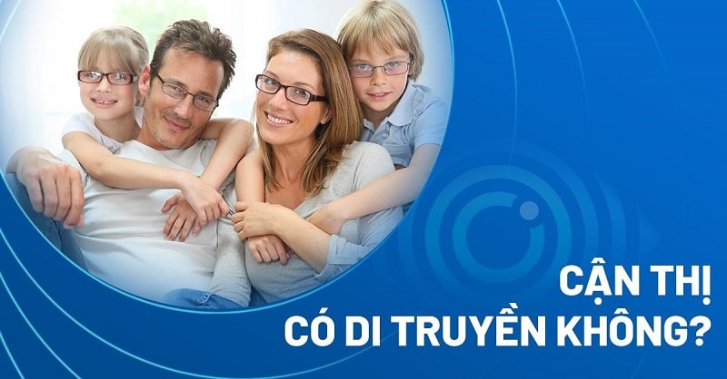 Bị cận thị có di truyền không?