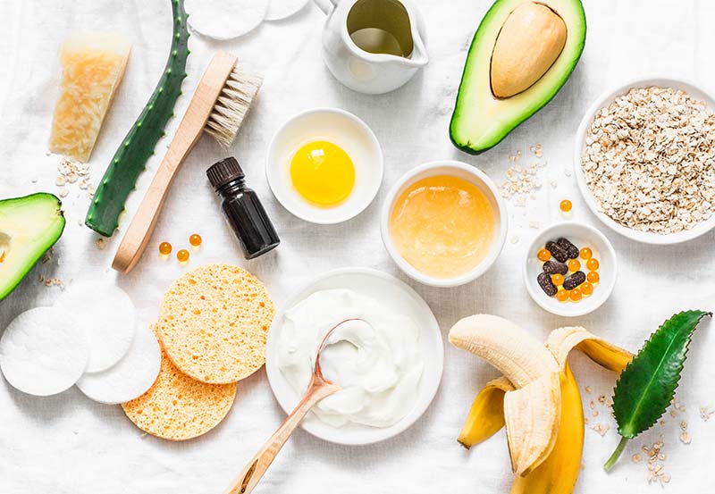 mặt nạ dưỡng tóc bằng nguyên liệu tự nhiên