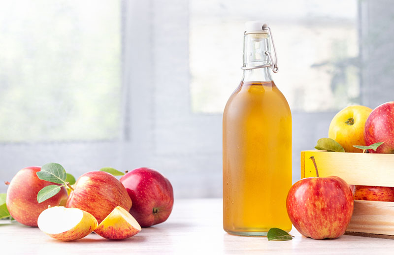 Tác dụng của giấm táo và dầu oliu