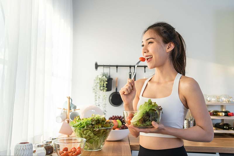 ăn rau củ nhiều vitamin