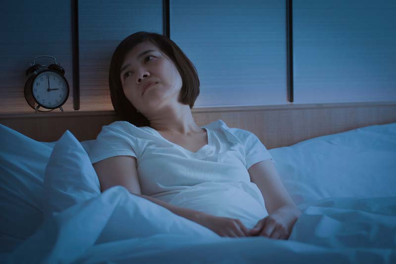 mất ngủ ở phụ nữ tiền mãn kinh