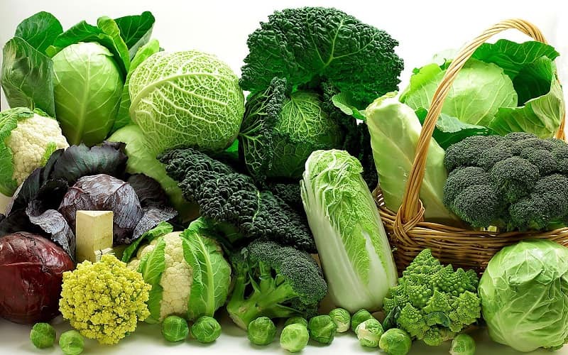 Rau có màu xanh đậm