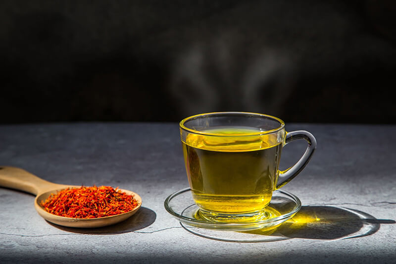 Trà saffron kích thích sản xuất melatonin