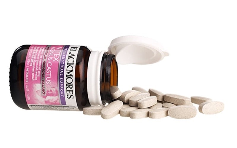 Viên uống estrogen Blackmores Vitex Angus Cactus