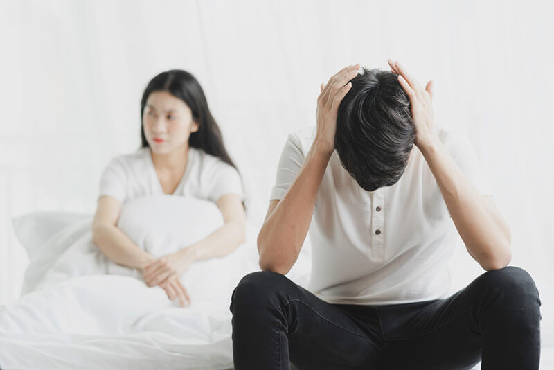 Nếu bị yếu sinh lý nặng, diện chẩn có thể ít có tác dụng