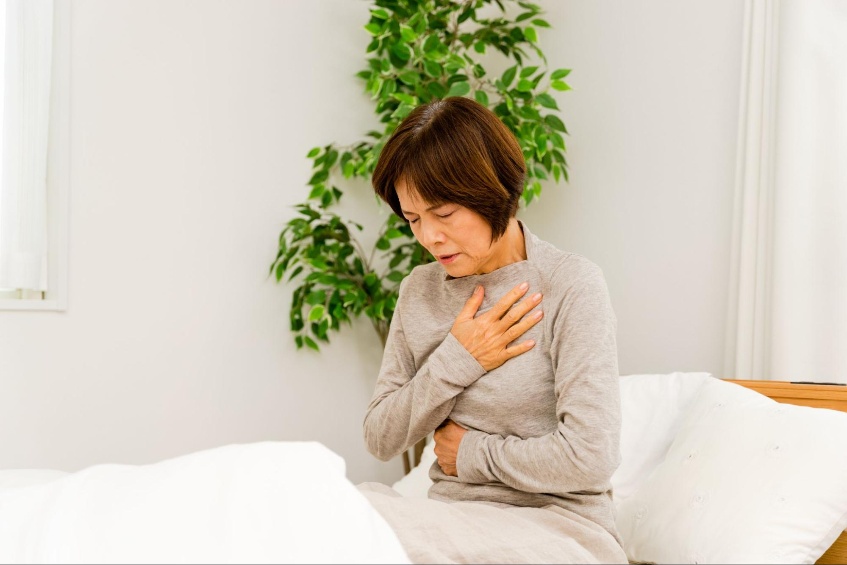 Nhịp tim lúc lên lúc xuống