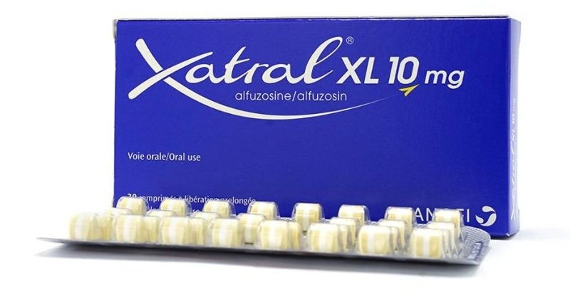 thuốc xatral xl 10mg được sử dụng qua đường uống