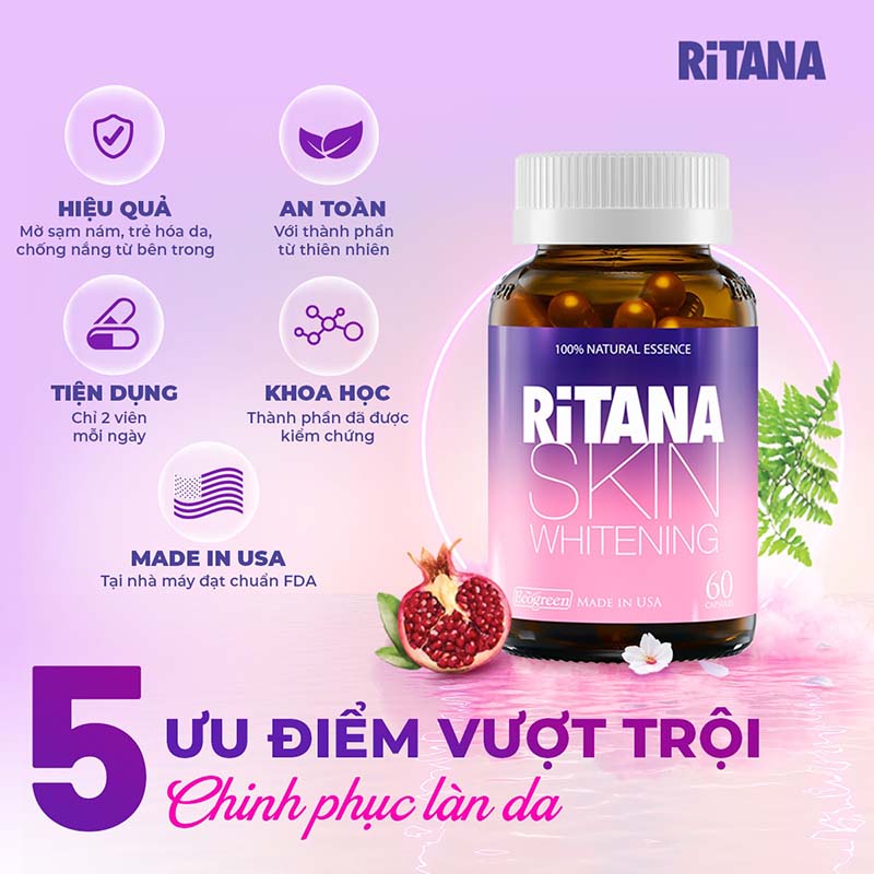 Ưu điểm của viên uống RiTANA
