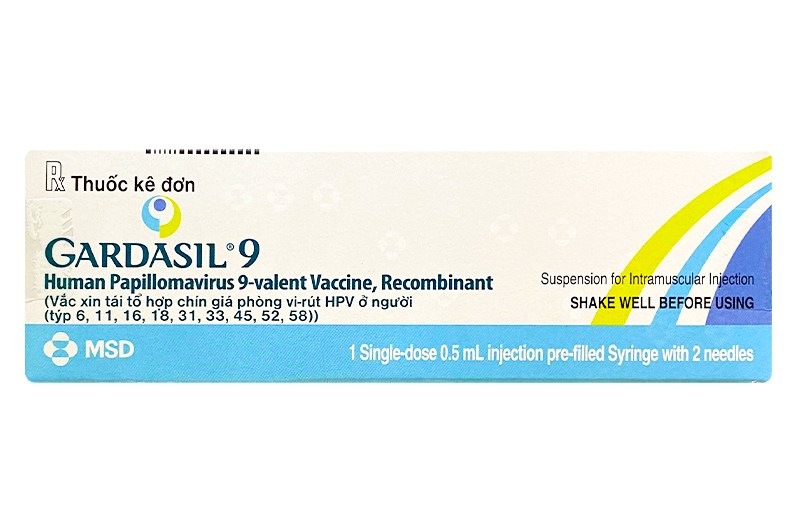 vắc xin gardasil 9 có thể phòng đến 9 chủng virus hpv