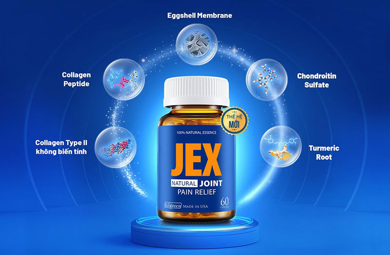 Viên uống jex trị viêm khớp gối
