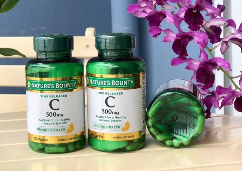Viên uống Nature's Bounty Vitamin C Immune Health 500mg