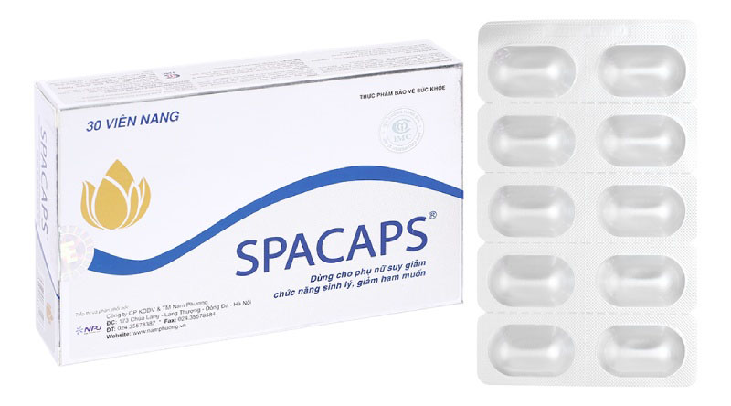 Viên uống trị nám cho da Spacaps
