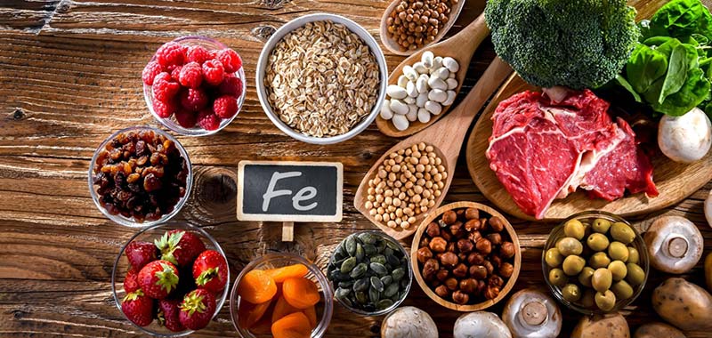 các thực phẩm giàu chất sắt