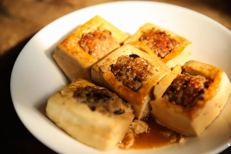 Đậu phụ nhồi thịt có hương vị thơm ngon và bổ dưỡng