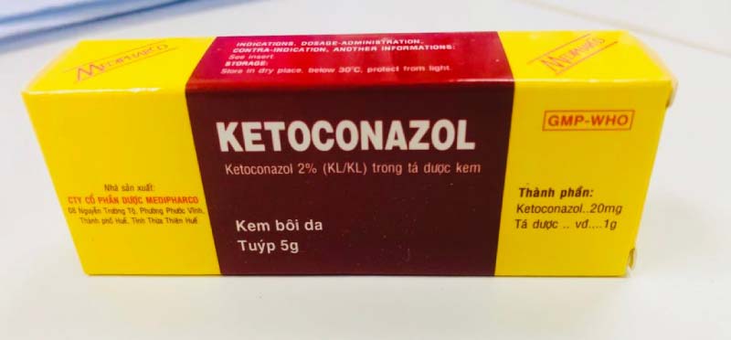 thuốc trị rụng tóc ketoconazol