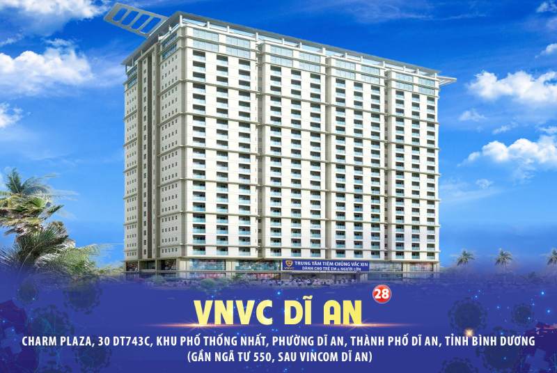 trung tâm tiêm chủng vnvc dĩ an