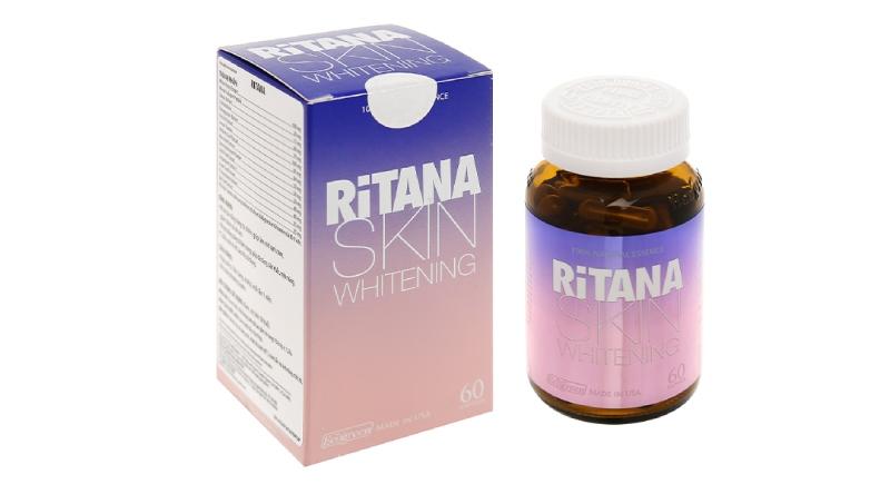 Viên uống hỗ trợ trắng da của Mỹ Ritana Skin Whitening Viên uống hỗ trợ trắng da của Mỹ Ritana Skin Whitening