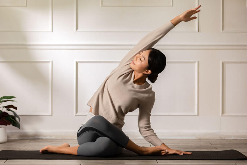 Yoga giúp thư giãn cải thiện mất ngủ