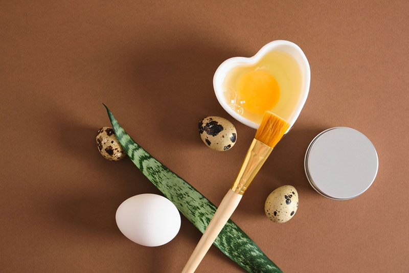 Cách làm trắng da bằng vitamin B1 và trứng gà