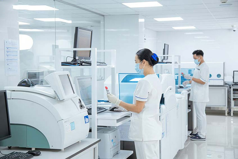 Hệ thống xét nghiệm hiện đại