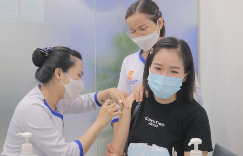 Khách hàng lựa chọn tiêm ngừa hpv tại VNVC