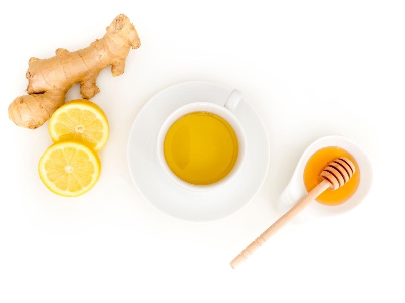 mật ong chanh gừng tốt cho gan