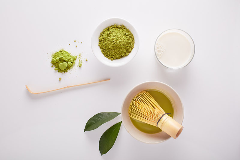Tắm trắng bằng bột trà xanh và sữa chua không đường Tắm trắng bằng bột trà xanh và sữa chua không đường