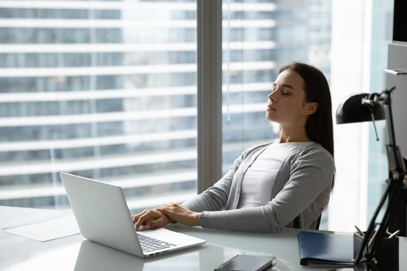 Tạo thời gian cho mắt được nghỉ ngơi