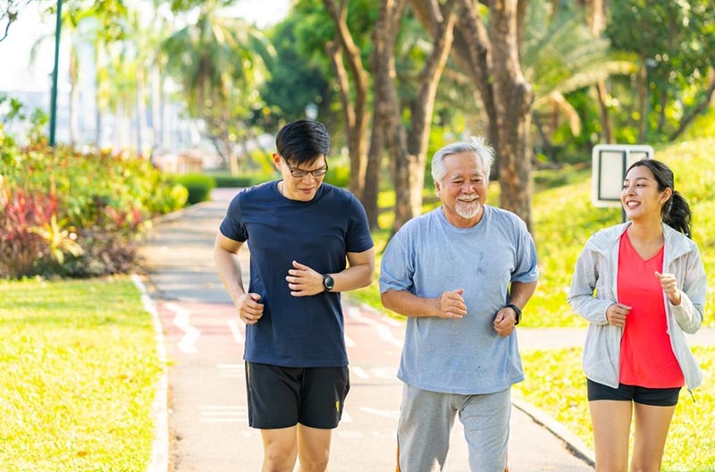 Thể dục thường xuyên giúp phòng ngừa viêm khớp liên mấu