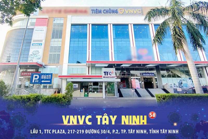 trung tâm tiêm chủng vnvc tại tây ninh