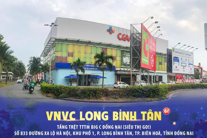 trung tâm vnvc long bình tân