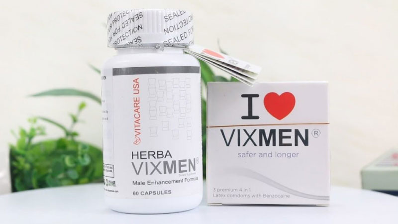 Viên uống tăng ham muốn herba vixmen