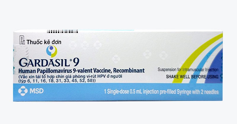 Gardasil 9 được sử dụng tiêm phòng cho người 29 tuổi