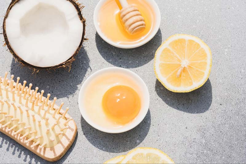 gội đầu bằng chất liệu thiên nhiên