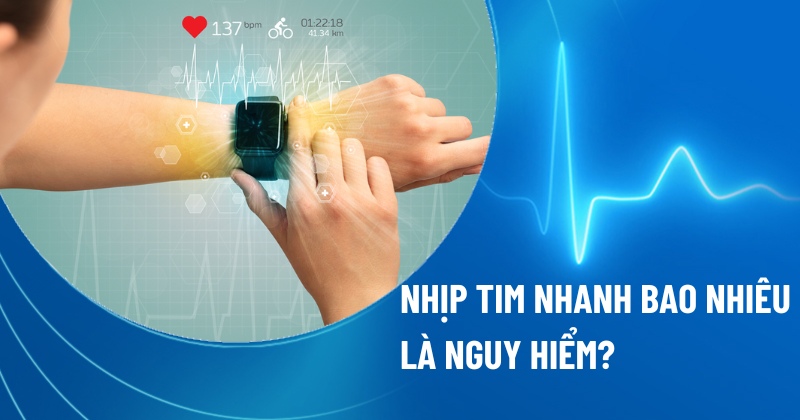 Nhịp tim nhanh bao nhiêu là nguy hiểm? Nhịp tim cao cần lưu ý gì?