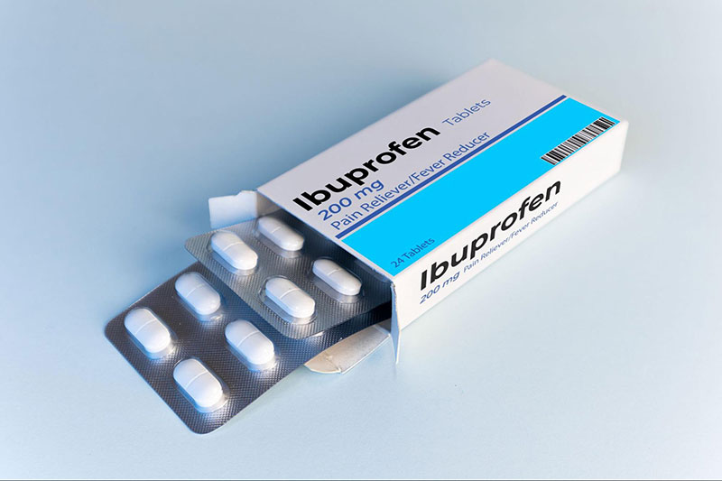 Thuốc ibuprofen điều trị viêm khớp cổ chân
