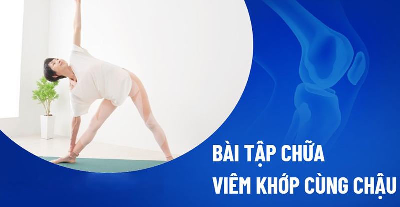 Bài tập chữa viêm khớp cùng chậu