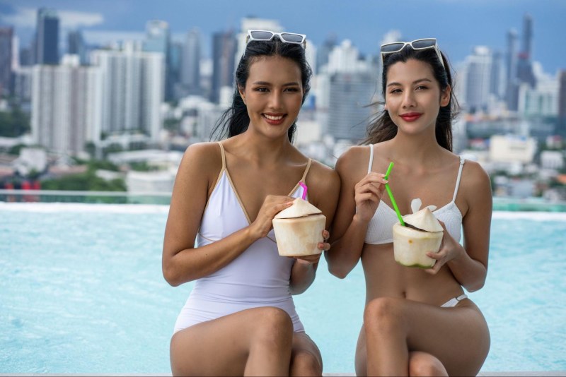 gan nhiễm mỡ có uống được nước dừa không