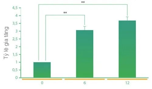 Tăng đáng kể tỷ trọng Thioredoxin