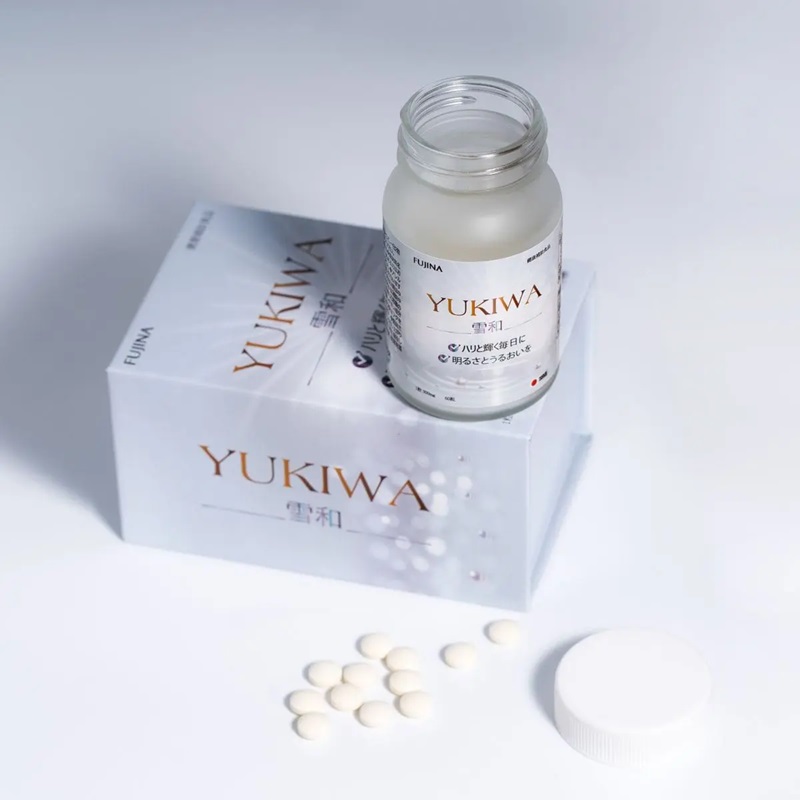 Viên uống Collagen Yukiwa hỗ trợ làm sáng da, tăng độ đàn hồi cho da