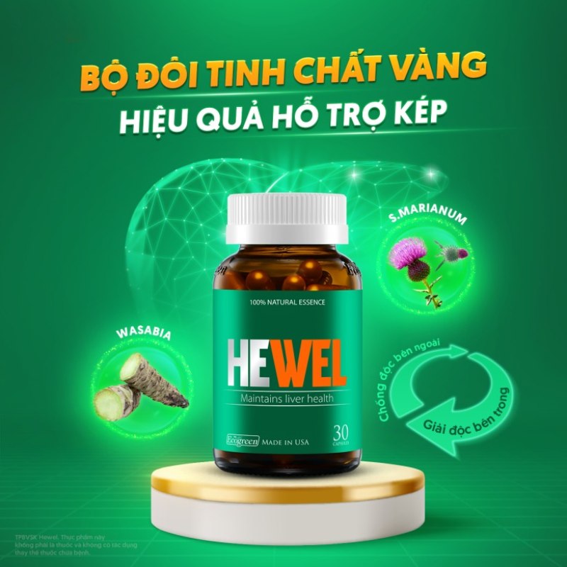 hewel bảo vệ gan