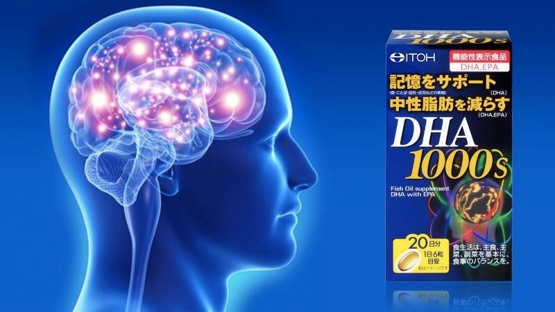 Thuốc bổ mắt omega 3 của Nhật - Itoh DHA