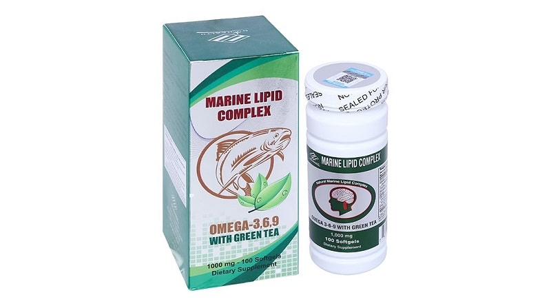 Marine Lipid Complex Omega 3 6 9 With Green Tea