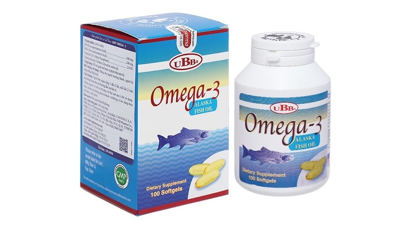 Dầu cá Omega-3 Alaska Fish Oil UBB