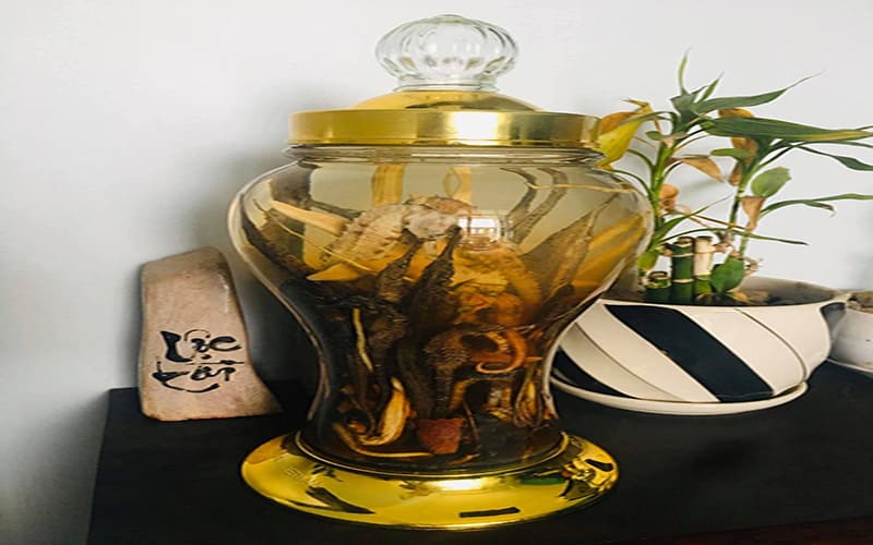 Bài thuốc ngâm rượu chữa yếu sinh lý bằng cá ngựa