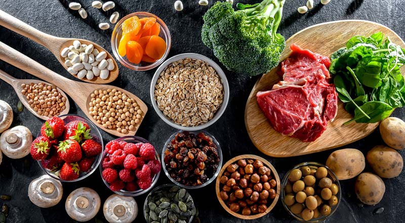 các thực phẩm giàu sắt