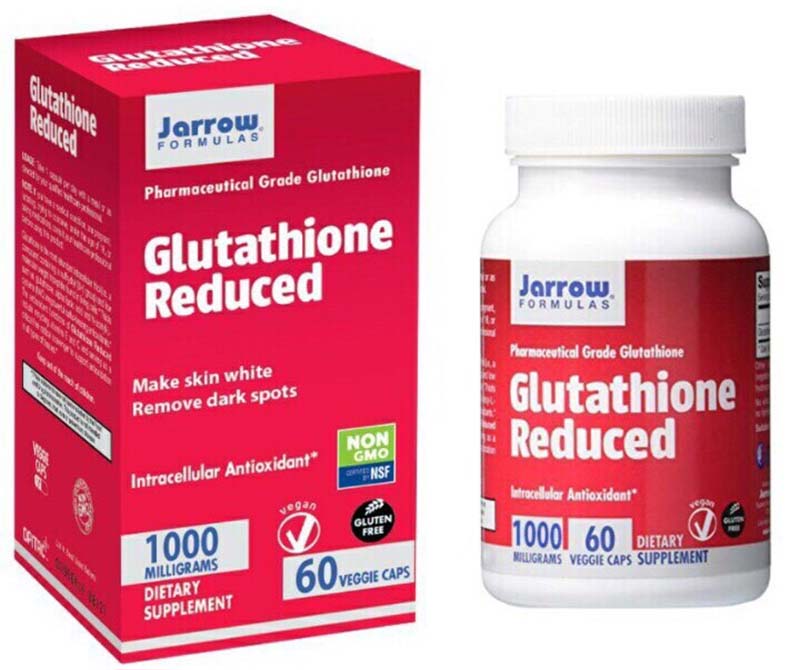 Viên uống trắng da dành cho nam Jarrow Glutathione 500mg