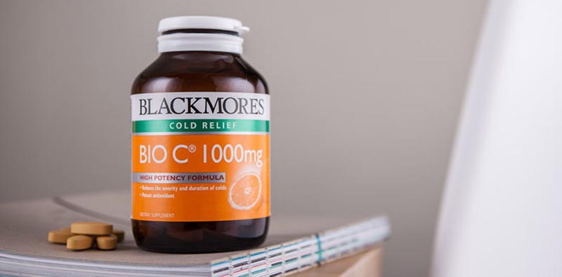 Viên uống trắng da cho nam giới Vitamin C Blackmores Bio C 1000mg Viên uống trắng da cho nam giới Vitamin C Blackmores Bio C 1000mg